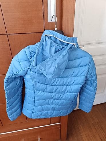 ev geyimler: Koton brendinin yüngül puffer üslubunda göy rəngli qadın/yeniyetmə — 2