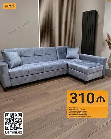 Künc divan, Açılan, Bazalı, Parça, Şəhərdaxili pulsuz çatdırılma — 1