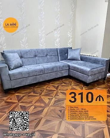 Künc divan, Açılan, Bazalı, Parça, Şəhərdaxili pulsuz çatdırılma