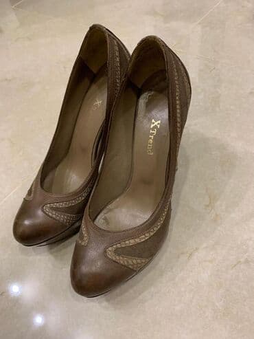 platforma: Tuflilər, Ölçü: 39, rəng - Bej, İşlənmiş — 2