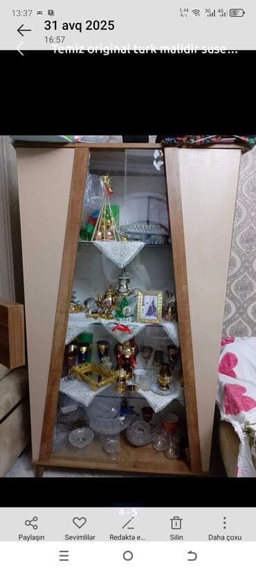 Şüşəli dolab vitrini, İşlənmiş — 2