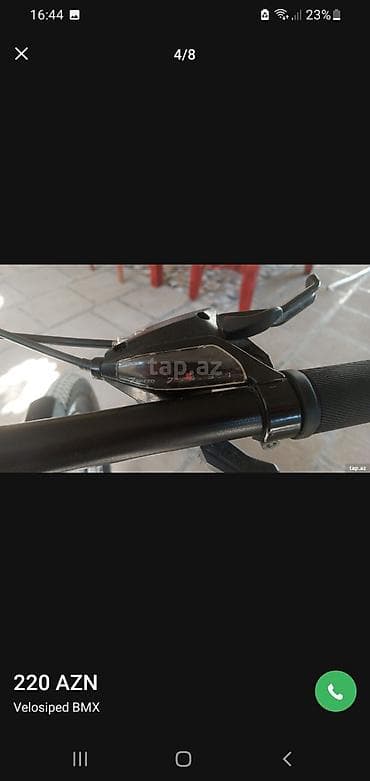 islenmis velosipedler: BMX tipli velosiped - Rəng: qara-boz - Korpus: qatlanan/alüminium — 5