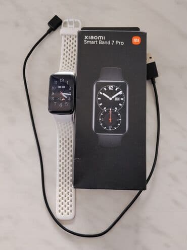 apple smart saat: Smart qolbaq, Xiaomi, rəng - Ağ — 1