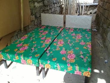 taxt 2 nəfərlik: Yataq
Tezediler hazirlari var
2 neferlik kravatlar 100m — 7