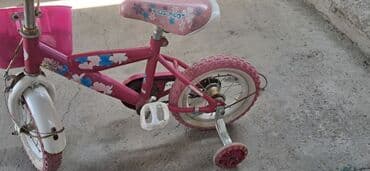 polis qiz ve oglan sekilleri: Uşaq velosipedi – “Kids Pilot” temalı, çəhrayı-ağ rəngdə — 3