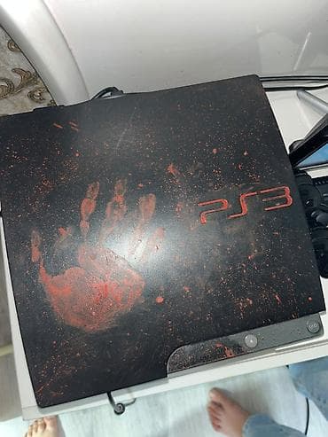 ps3 alıram: Sony PlayStation 3 Slim oyun konsolu - Model: PS3 Slim - Rəng/örtük — 3