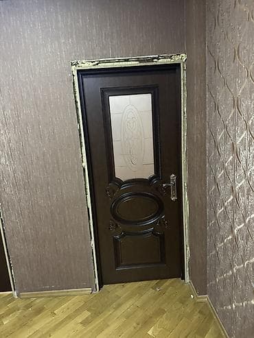 Taxta daxili qapılar – klassik dizayn - Material: tünd rəngli — 2