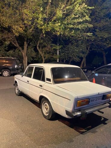 jiquli matoru: VAZ 2106 sedan – ağ rəngli, klassik “Jiquli” dizaynı ilə — 4