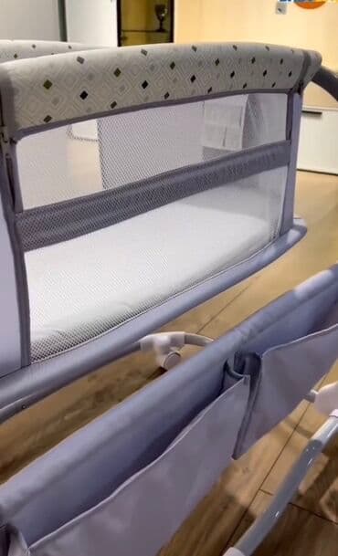 döşek satışı: Oğlan və qız üçün, İşlənmiş, Beşik, Matras ilə, Yellənmə mexanizm ilə — 2