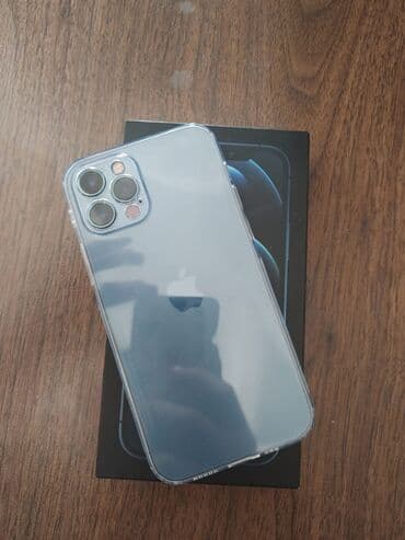 Fly: IPhone 12 Pro, 128 ГБ, Blue Titanium, Беспроводная зарядка, Face ID — 1