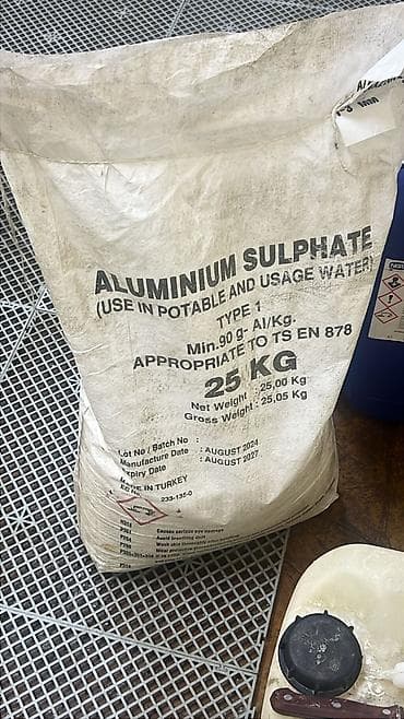 Alüminium Sulfat – su təmizlənməsi üçün zey kimide taninir - Tip