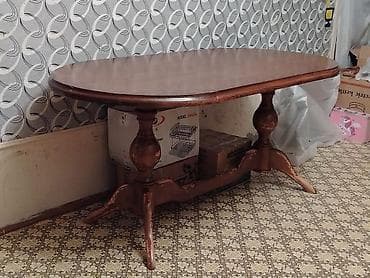 tekerli stul: Qonaq masası, İşlənmiş — 1