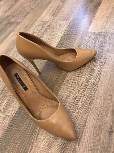 женские балетки с перфорацией: Brend: PAPATYA Model: Klassik stiletto Rəng: Bej/nude Material: Hamar — 6