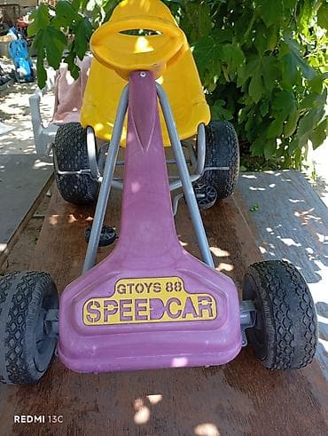 oyuncaq aparatı: Uşaq pedallı kartinq maşını – GTOYS 88 SPEEDCAR - Rənglər — 2