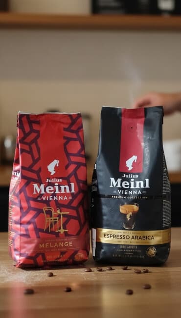 qehve: Premium kofe dənələri – müxtəlif brendlər və blendlər - Julius Meinl — 3