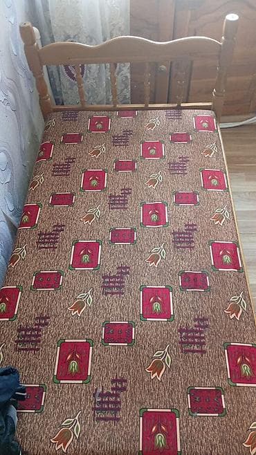 Təknəfərlik çarpayı, Matras ilə, Siyirməsiz lalafo.az -da Təknəfərlik çarpayı, Matras ilə, Siyirməsiz