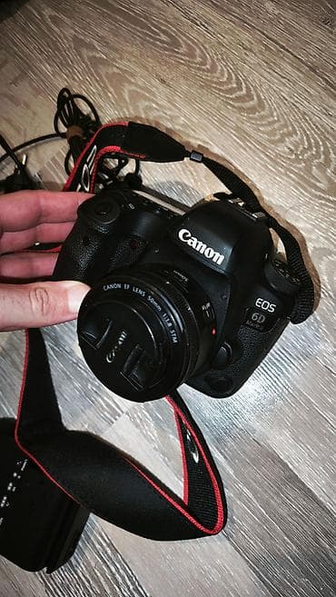 canon 6d: Canon 6d mark II və 50mm STM lens tam işlək vəziyyətdə. Heç bir — 3