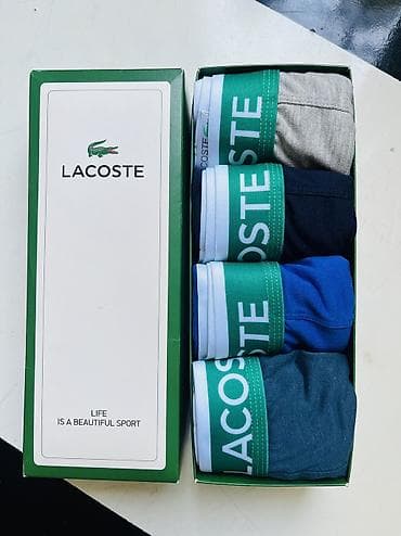 Костюмы: Мужской костюм, Демисезон, Lacoste, 3XL, цвет - Синий — 5