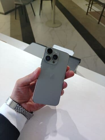 telefon redmi not 9: IPhone 15 Pro, Gümüşü, Face ID — 2