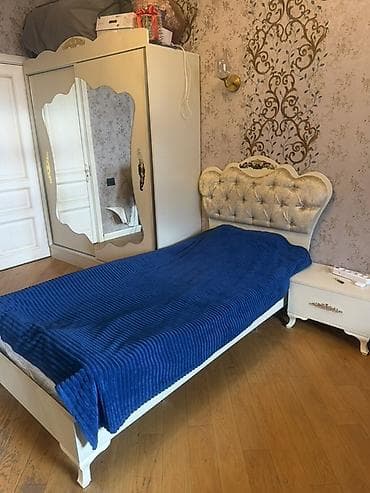 tek yataqlar: Təknəfərlik çarpayı, Dolab, Azərbaycan, İşlənmiş — 2