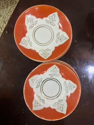 Çay dəsti, rəng - Narıncı, Farfor lalafo.az -da Çay dəsti, rəng - Narıncı, Farfor