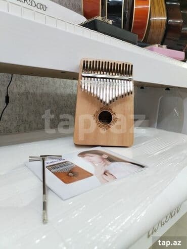 sintezator almaq: Kalimba 17 Klaviaturalı Başparmak Piano, Sazlama Çəkici və Tədris — 2