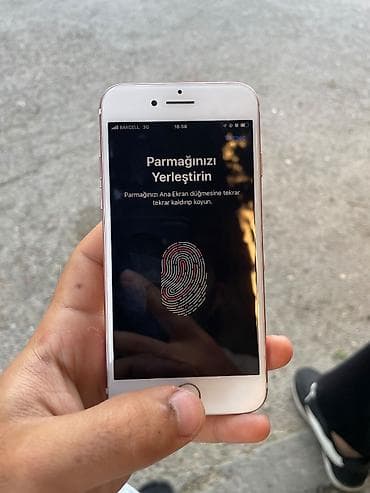 IPhone 7, 128 GB, Rose Gold, Barmaq izi — 4