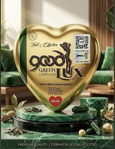 Good Green Lux – Green Capsules - Məhsul: Bitki mənşəli kapsullar -