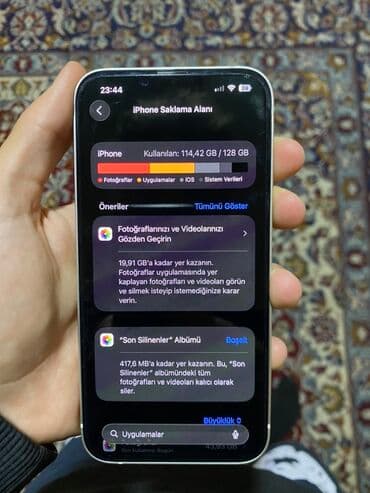 Техника для кухни: IPhone 13, 128 ГБ, Белый, Face ID — 8