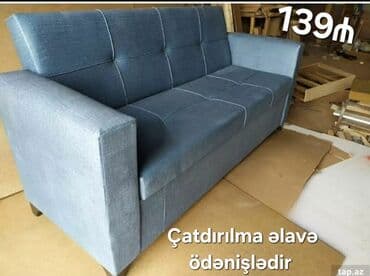 2ci əl divan kreslo: Divan, Yeni, Açılan, Bazalı, Parça, Ödənişli çatdırılma — 20