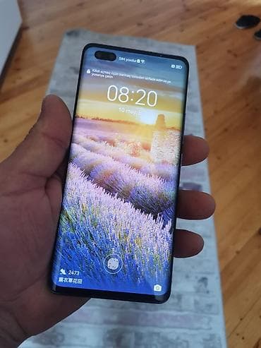 telefin: Huawei P40 Pro, rəng - Mavi, Barmaq izi — 1