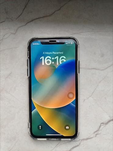 iphone x qiymeti 2 ci el: IPhone X, 64 GB, Black Titanium — 2