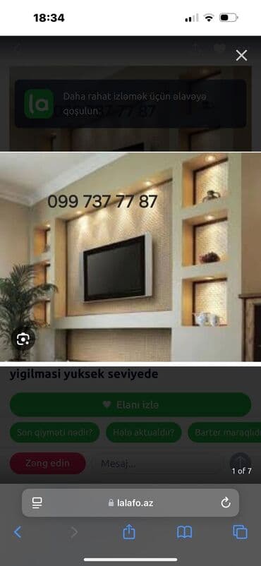 metbex tavan dizaynlari: Istənilən növ alçıpan fiqurlarının yığılması tv agentlərin ara kesme — 8