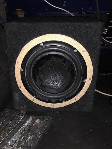 avto dinamik: Avtomobil üçün subwoofer qutusu ilə birlikdə - Tip: Passiv subwoofer — 2