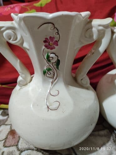 kala gul: Vaza dəsti, Keramika — 6