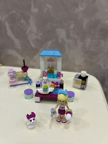 oyuncaq vertalyot: LEGO Friends tematikası ilə kiçik kafe/şirniyyat guşəsi oyun dəsti — 2