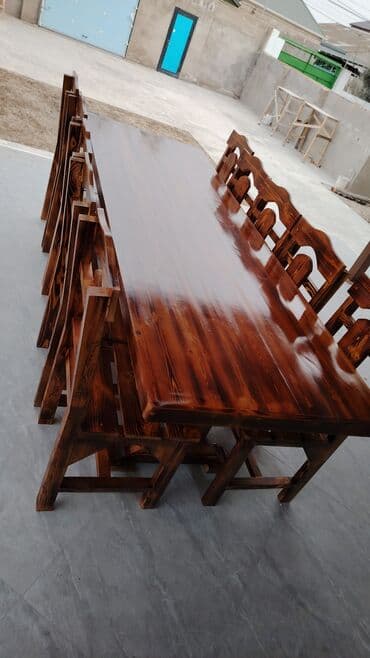 leylandra ağacı: Mətbəx üçün, Qatlanmayan, Stul — 5