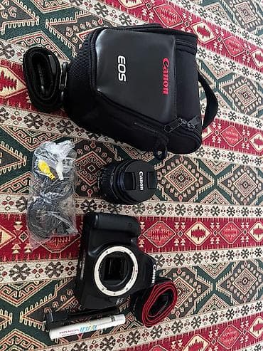 canon e414 printer: Canon EOS 600D DSLR fotoaparat dəsti Xüsusiyyətlər: - 18 MP APS-C — 4