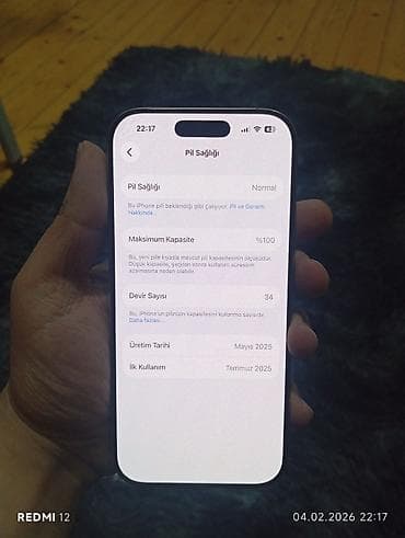 sade tel: IPhone 16 Pro, 128 GB — 5