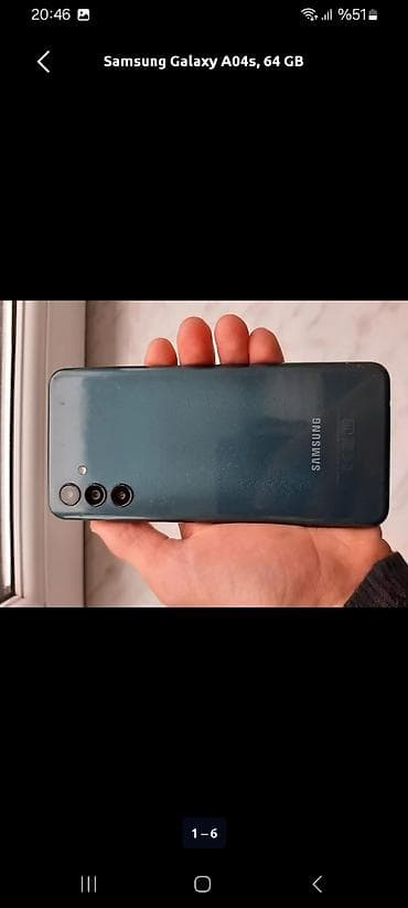 micro sd: Samsung Galaxy A04s, 64 GB, rəng - Yaşıl — 2