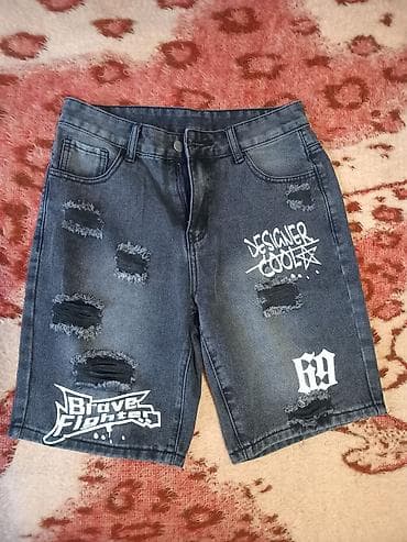 Şortlar: Стильные шорты. Хлопок .Размер S — 1