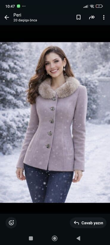 Cinslər: Palto, M, rəng - Bənövşəyi — 1