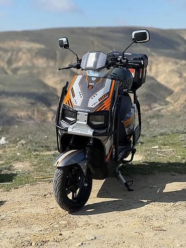 elektro maped: Salam moped 60 volt 40 ah lithiyum. Sürət 55-65 mühərrik 800 wat, tam — 1