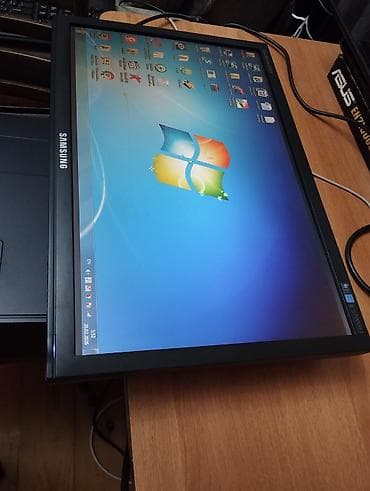 Skanerlər: LCD Monitor Samsung Model: E1920NW 19-düym ekrandır. Əla işləyir — 8