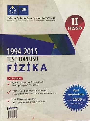 fizika test toplusu pdf yukle: Fizika test toplusu 2ci hisse — 1