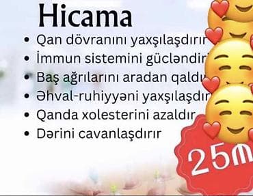 Xidmət: Hicama, zəli qoyulması və aparatlа dəri törəmələrinin — 4
