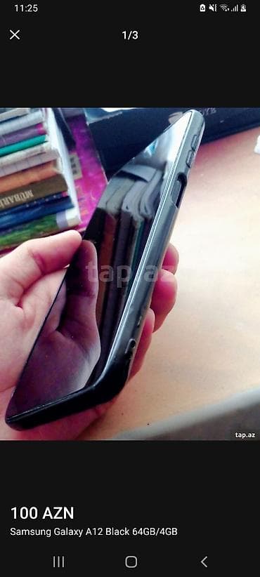 samsung 9500: Samsung Galaxy A12, 64 ГБ, цвет - Черный, Отпечаток пальца — 3