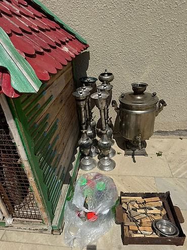 samavar ucuz: İşlənmiş Od Samovar, 6 l, Ünvandan götürmə, Ödənişli çatdırılma — 3