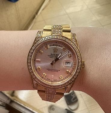 Qol saatı, Rolex, rəng - Qızılı