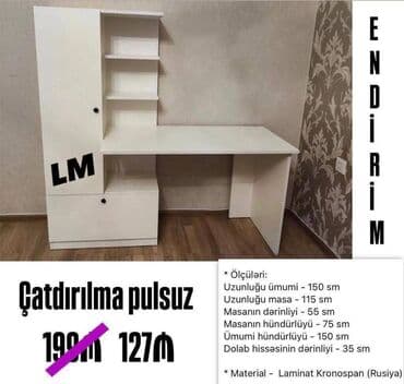 yazı masası qiyməti: Компьютерный стол, Новый — 1